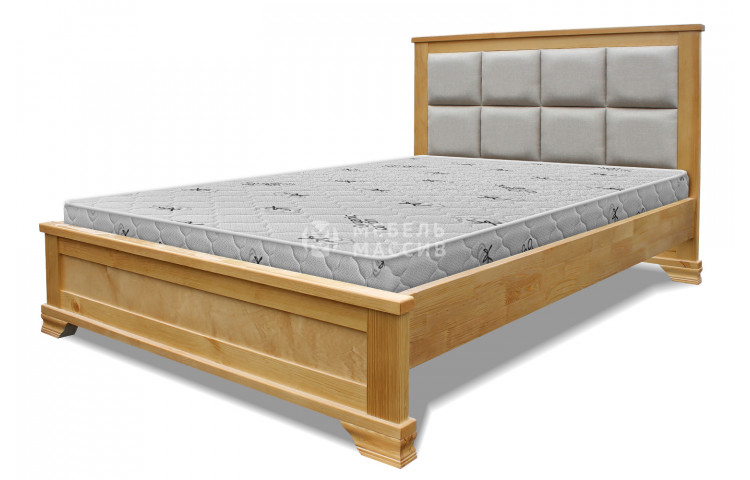 Кровать Классика с мягкой вставкой