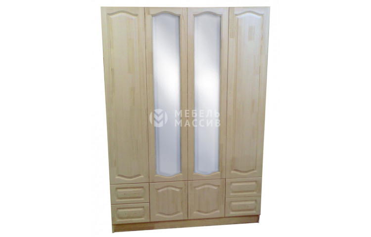 Шкаф 4-х створчатый из серии "Лира"
