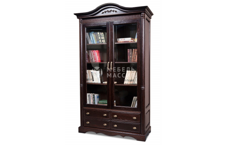 Шкаф книжный Валео с ящиками